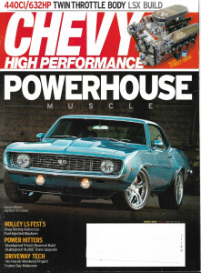 CHEVY HIGH PERFORMANCE 2015 MAR - TRANS UPGRADE, 9" BUILD, HILLARD'S '69 CAMARO